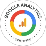 Google Analytics Certification badge - Earned by Best Performance Marketer in Kochi Shabin M P, validating advanced skills in data analysis and performance tracking.